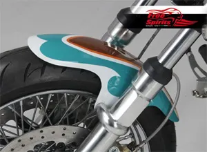 Free Spirits Triumph America & Speedmaster Fiber Front Fender (308840)