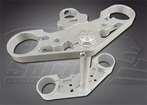 Free Spirits Triumph Speed T 05-10 Triple Clamps In Silver (302114S)