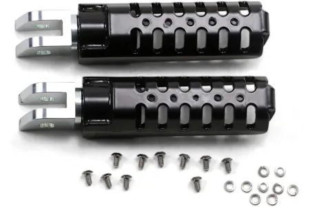 Burly Brand Razorback Rider Footpegs For Harley Davidson 2018-2025 Softail & 2021-2025 Sportster RH Models (B13-1011B)