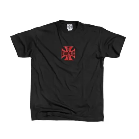 West Coast Choppers OG Classic T-shirt Black/Red Size 2XL (WCCTS0003ZW2XL)