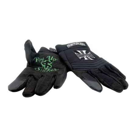 West Coast Choppers Riding Gloves Black Size XL (WCCHS001ZWXL)