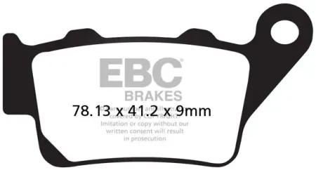 Ebc Organic Brake Pads (FA213)