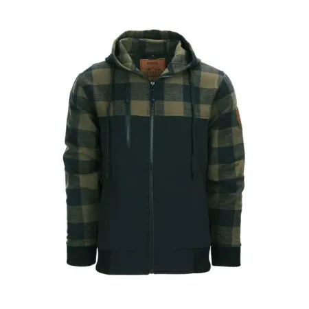 Army Surplus Lumbershell Jacket Black/Olive Size Medium (129535-olive-M)