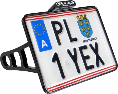 Heinz Bikes Side Mount License Plate Holder (HBSKZ-TRBO-A)