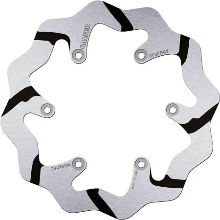 Galfer BRAKE ROTOR FIXED WAVE GROOVED OVERSIZE (DF607RW)