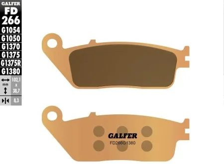 Galfer HH Sintered Brake Pads (FD266G1380)