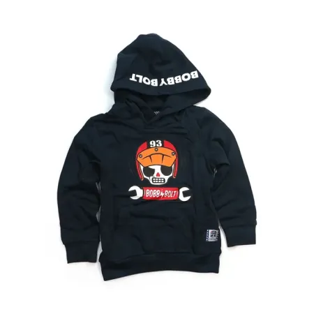 Bobby Bolt Lightning Scram Hoodie Navy - Kids Size 146/152 (ARM991609)