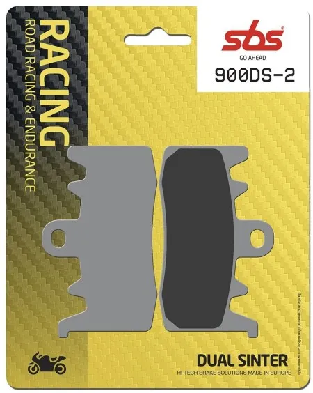SBS DS Racing Dual Sintered Brake Pads (900DS-2)