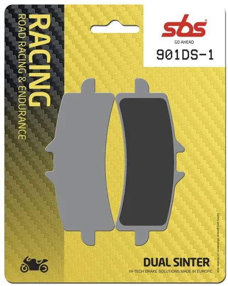 SBS DS Racing Dual Sintered Brake Pads (901DS-1)