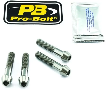 Pro Bolt Axle Pinch Bolt Kit Titan, Front (TIFAPINCH80)