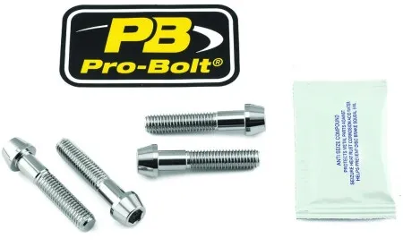Pro Bolt Axle Pinch Bolt Kit Stainless Steel, Front (SSFAPINCH80)