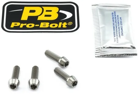 Pro Bolt Titanium Brake & Clutch Lever  Pinch Bolt Kit (TIBCPERCH70)