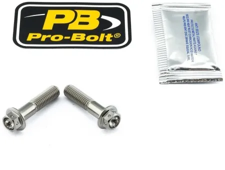 Pro Bolt Titanium Brake Caliper Mount Kit (TIFBMON220R)