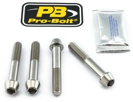 Pro Bolt Titanium Brake Caliper Mount Kit (TIFBMON270)