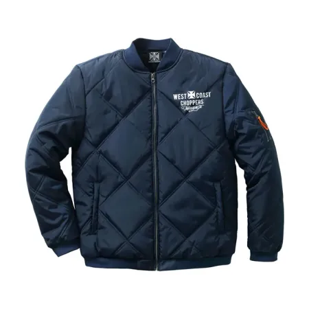 West Coast Choppers Rigid Jacket Navy Size Large (WCCJS152BLL)