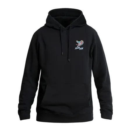 John Doe Snake II Hoodie Black Size 2XL (JDH5010-2XL)