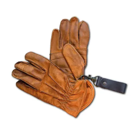 13 & 1/2 Magazine Lowlander Gloves Cognac Size Medium (881173)