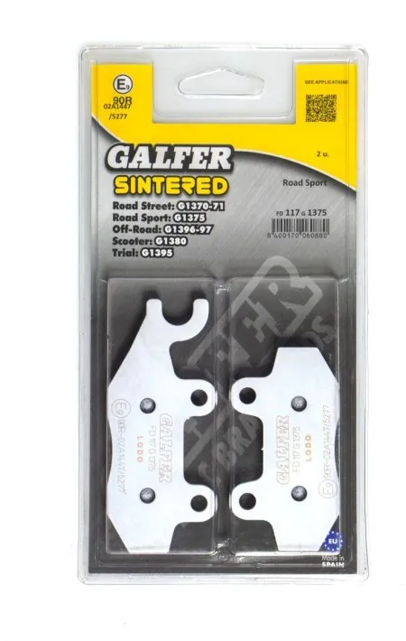 Galfer HH Sintered Brake Pads (FD117G1375)