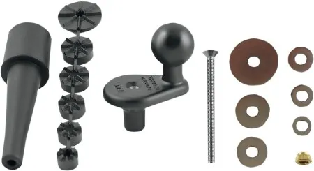 Ram Mount Fork Stem Base With 1 Ball (RAM-B-342)