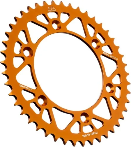 JT Sprockets RaceLite Aluminum Rear Sprocket (JTA897.45ORG)
