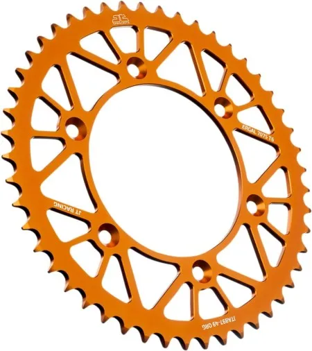 JT Sprockets RaceLite Aluminum Rear Sprocket (JTA897.49ORG)