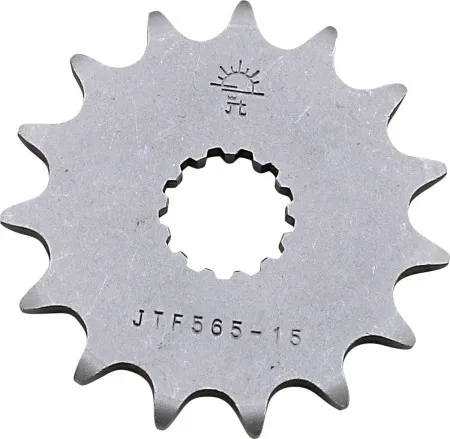 JT Sprockets JTF565.15 Front Replacement Sprocket 15 Teeth 520 Pitch Natural Steel (JTF565.15)