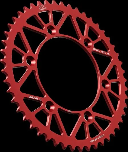 JT Sprockets Aluminum Rear Sprockets (JTA897.49RED)