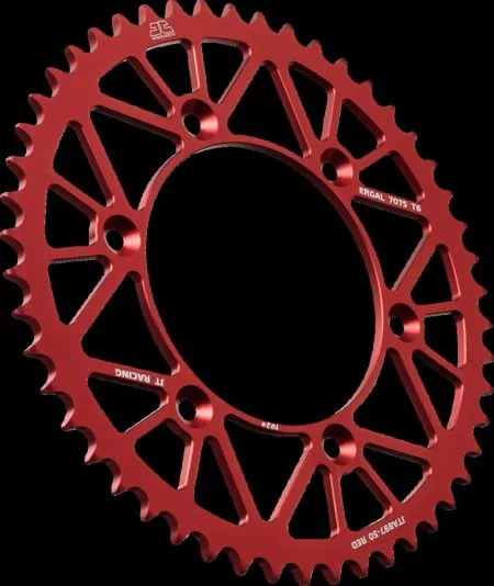 JT Sprockets Aluminum Rear Sprockets (JTA897.50RED)