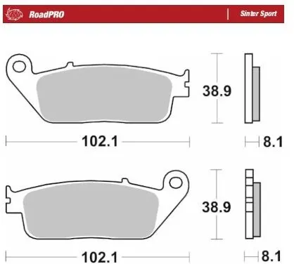 Moto Master RoadPRO Sinter Scooter (402505)